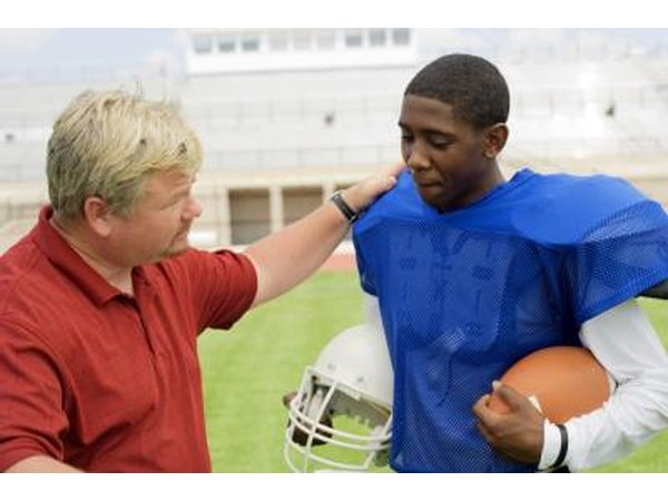 Before signing with a college football program, express your desire to play football in the NFL to your new college football coach.