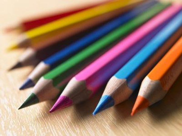 colored pencils