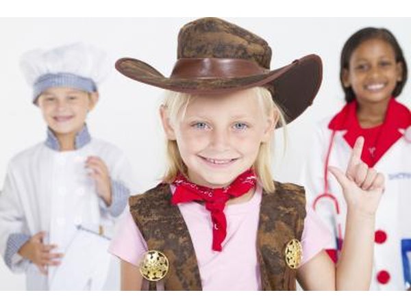 Cowgirl costume.