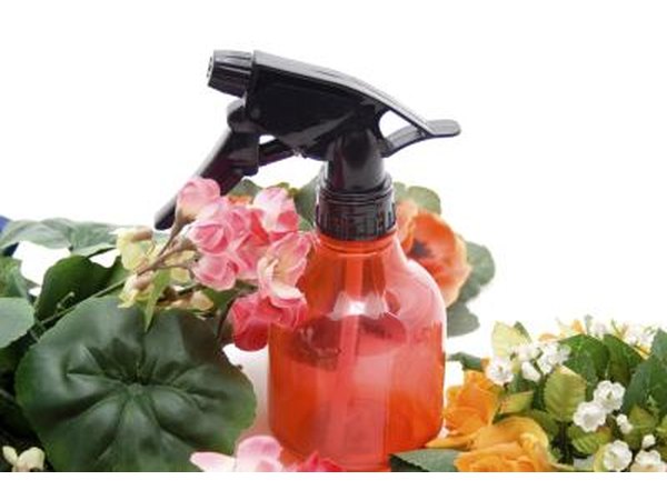 Pour the mixture into an empty spray bottle.