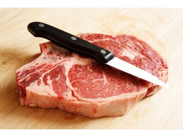 Rib eye steak
