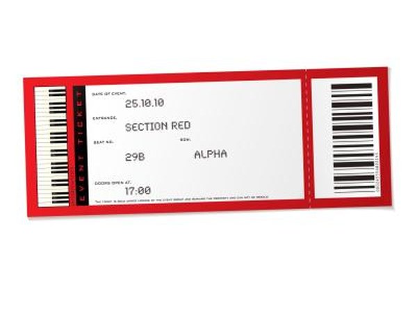 Event tickets.