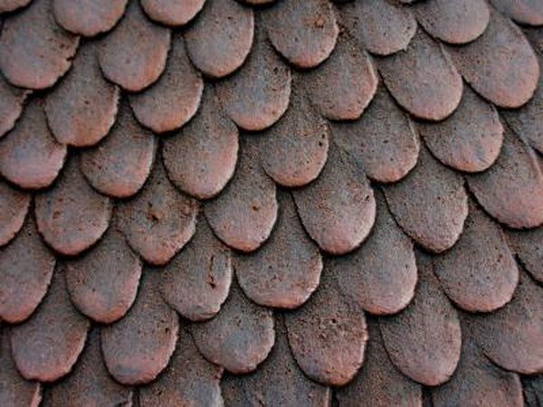 Ceramic tiles cut into specific shapes for application