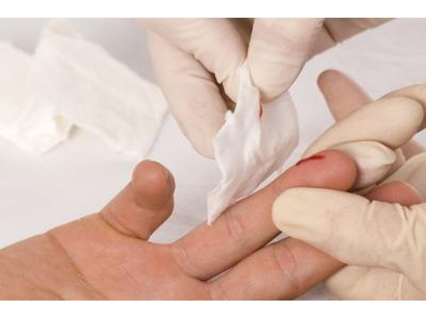 Employees also learn to use the appropriate precautions when blood is present.