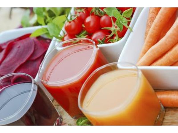 Juicing can help your body flush toxins.