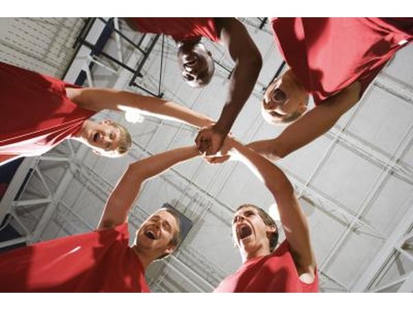 A team leader displays responsibility and initiative.