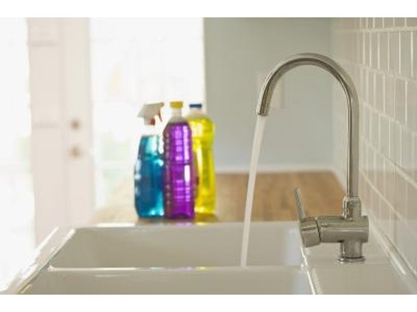 running faucet