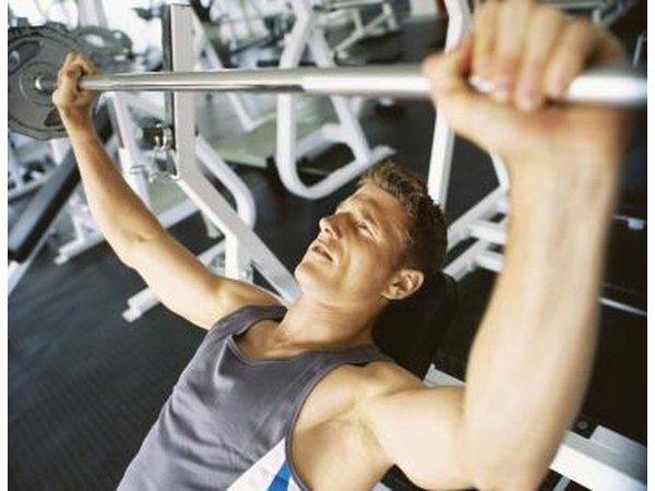 The bench press or incline press is a good place to start with strength training.