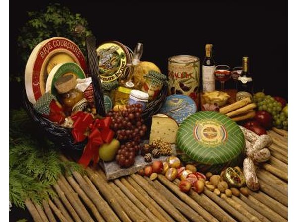 Gift basket.