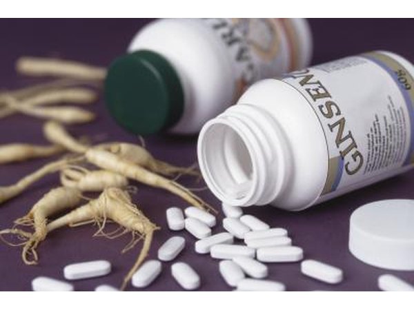 Ginseng tablets