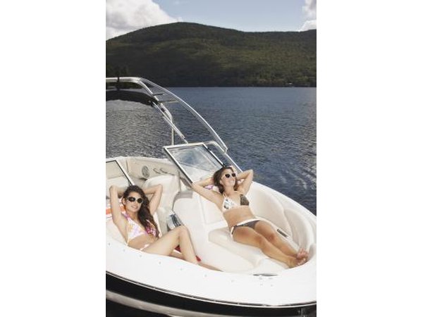 Girls on a boat