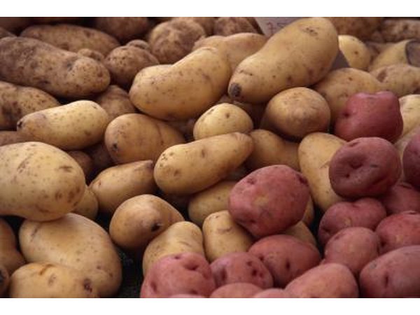 Potatoes are a source of potassium.