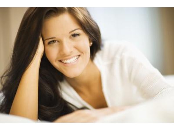 woman feeling better with clean, fresh face