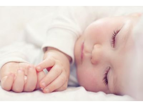 Infants require 10.5 to 18 hours of sleep each day.