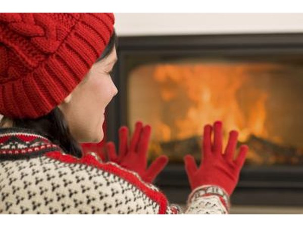 Woman wearing holiday sweater by party