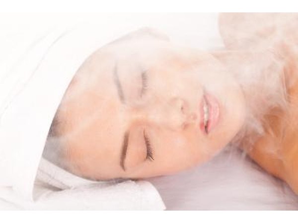 Steam the sinuses.