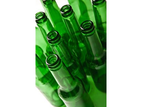 Bottles are sturdy building materials that make inspired walkways.