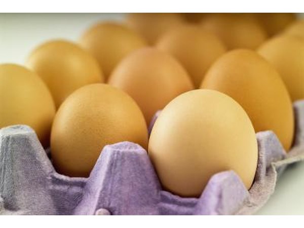 Eggs in carton