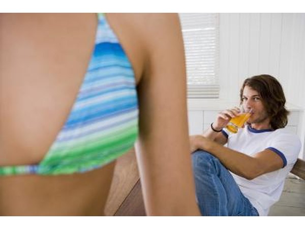 Symptoms of too much estrogen routinely affect breast tissue.