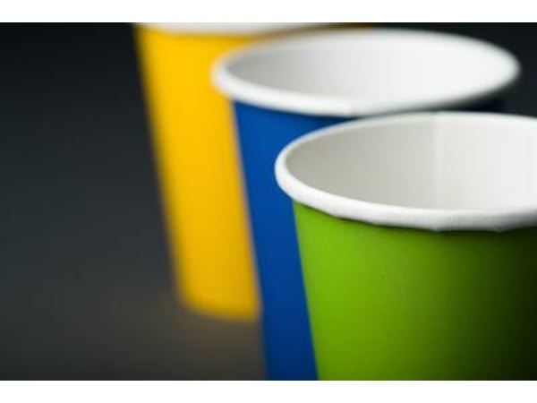Paper is the best cup material for children.