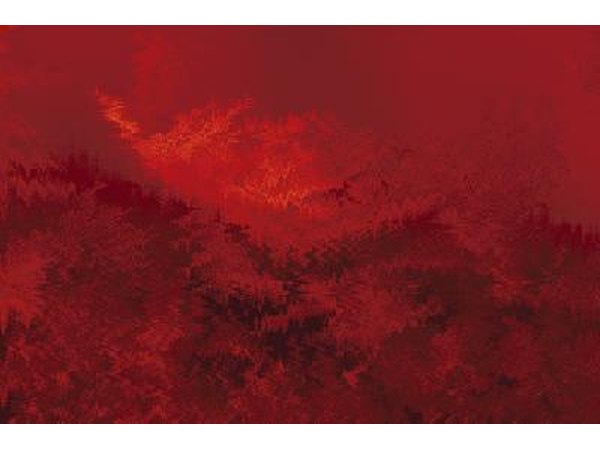Burgundy and deep red tones create a deeper contrast against oak woods, providing a rich, decadent color scheme