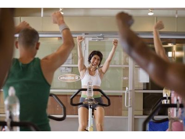 Fast paced song in Spin class.