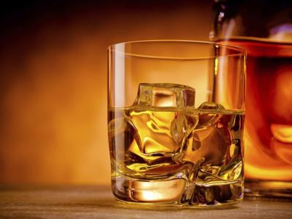 Tumbler glass.