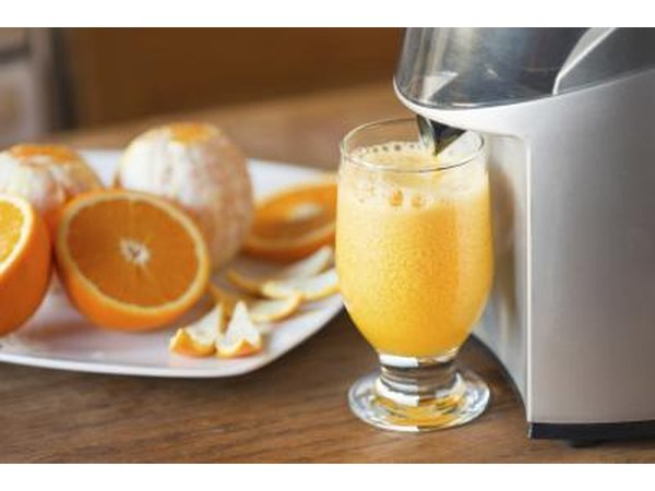 Drink fruit juice and water for three days.
