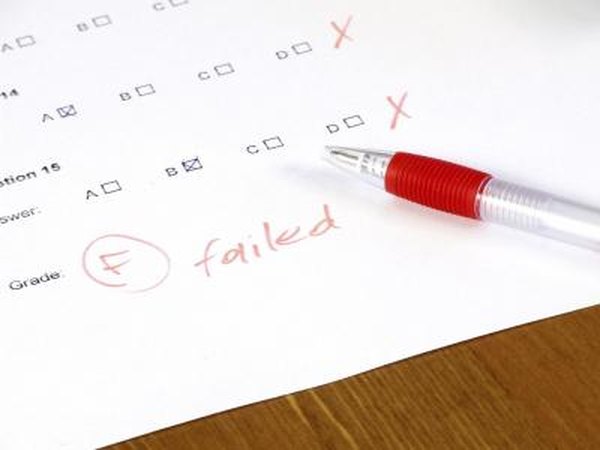 failed exam