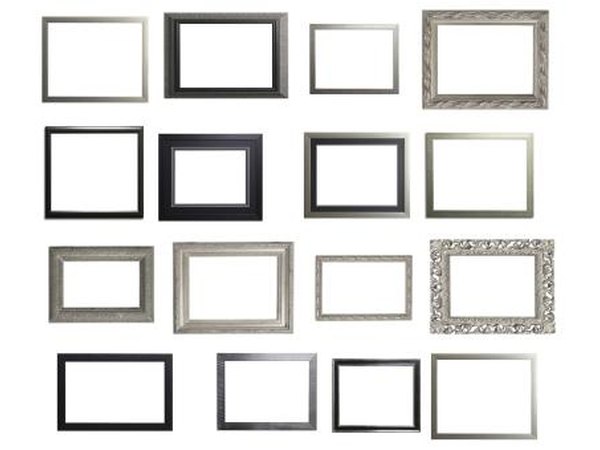 Accent your color scheme with silver frames