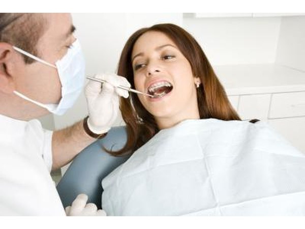 The dentist must evalute you to see whether you are a good candidate for a dental implant.