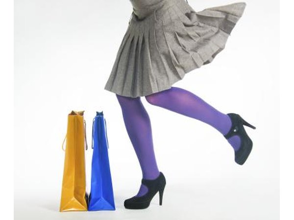 Nylon stockings.