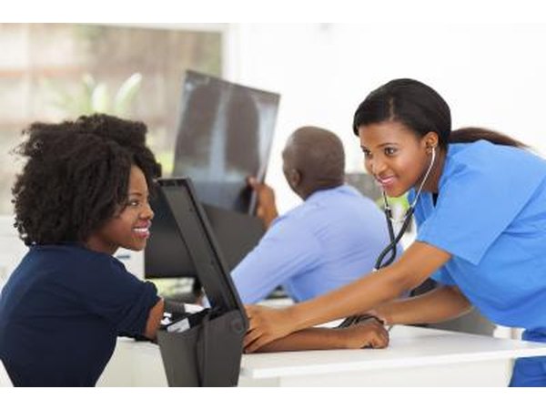 Medical support assistants provide important links between doctors and patients.