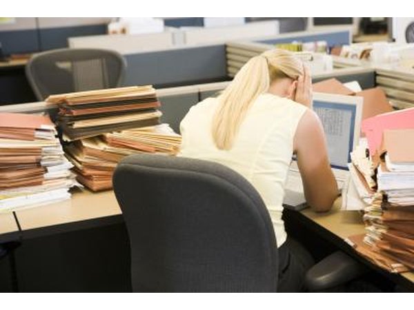 Stress can manifest itself in a number of physical symptoms.