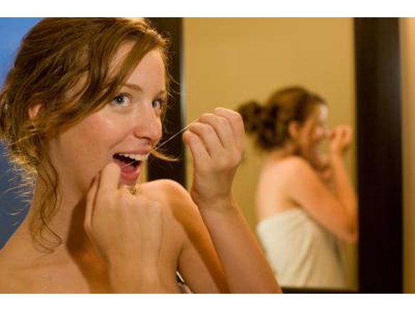 The bare minimum is to brush and floss twice a day.