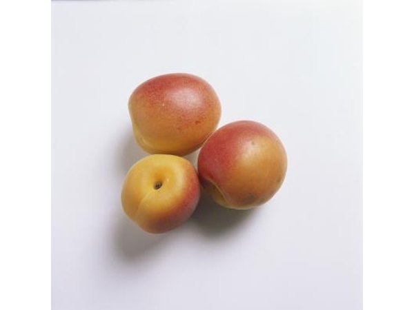 Apricots are high in potassium.
