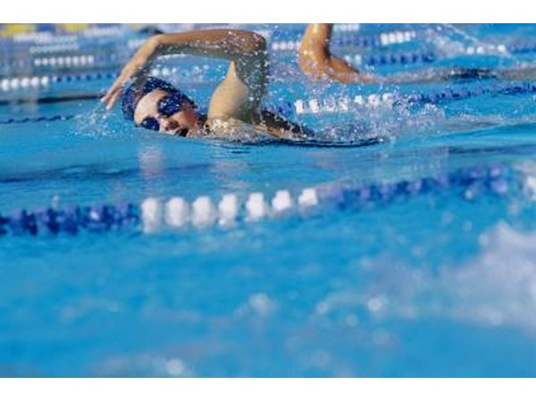 Becoming a lifeguard requires a high degree of swimming ability