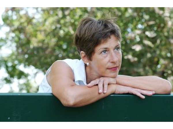 A woman's adrenal glands will continue to produce estrogen after menopause.