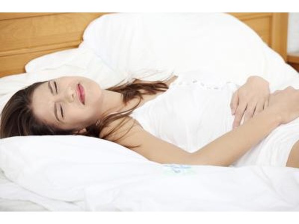 One of the side effects of Isoprinosine is having stomach pains after ingesting food.