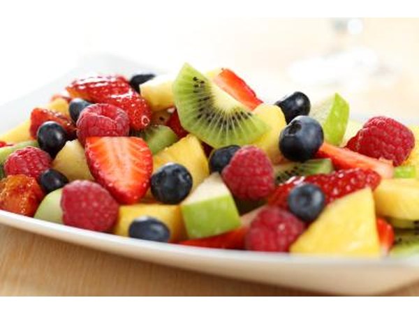 Simple sugars like fruit are easily converted to energy.