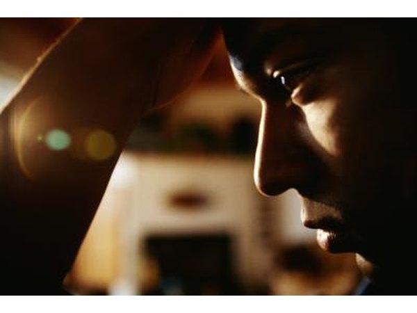 Man lost in thought