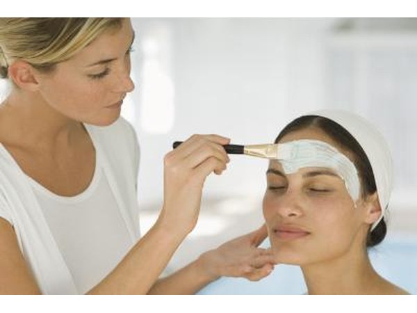 Skin care practice.