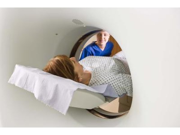 CT scan.
