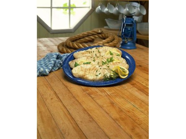 Halibut filets