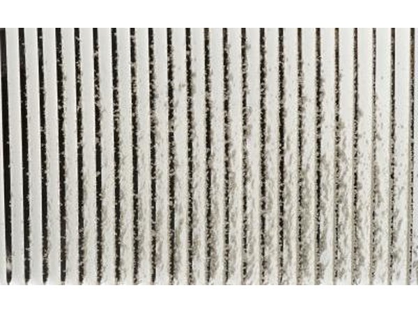 Dust on vent.