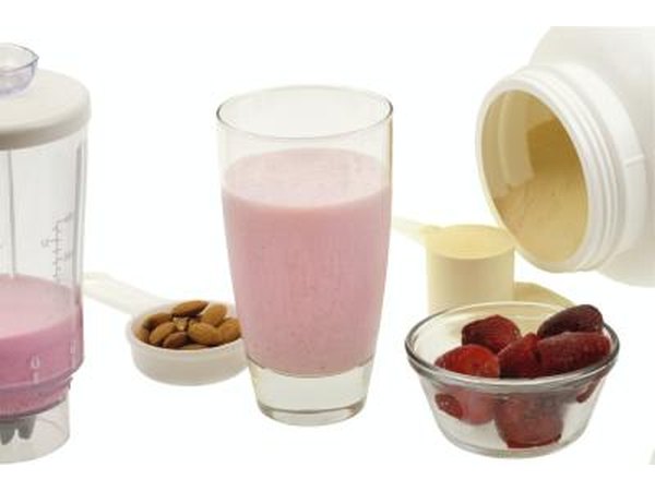 Protein shake.