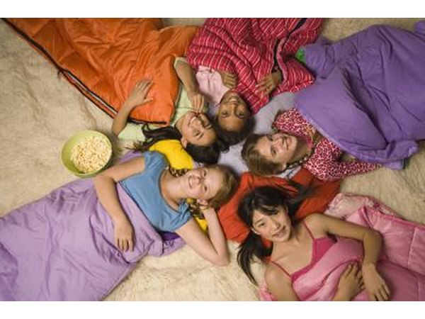 Plan a slumber party.