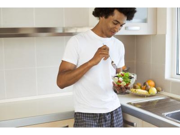 Eating before a non-fasting test