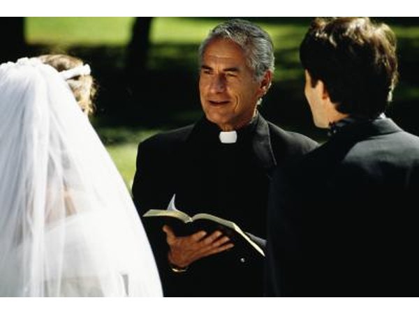 Wedding officiant