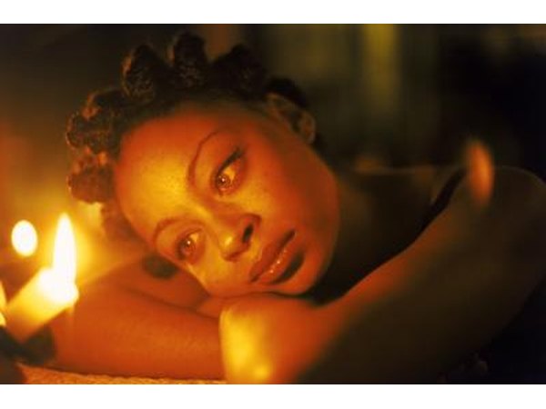 Staring into candle flame